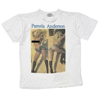 PAMELA ANDERSON SPLIT PORTRAIT WHITE L-XL 4379
