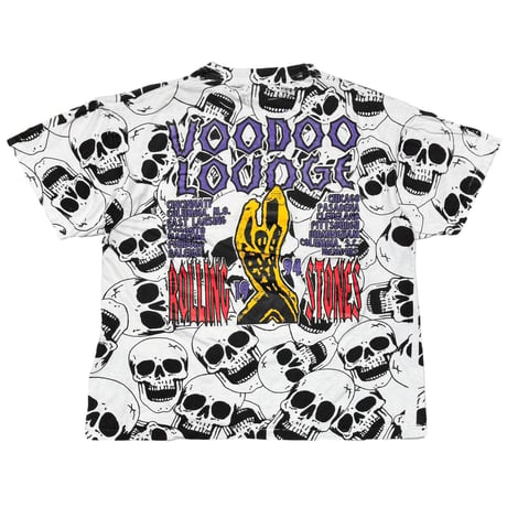 THE ROLLING STONES 1994 U.S. TOUR VOODOO LOUNGE OVP WHITE XXL 5598