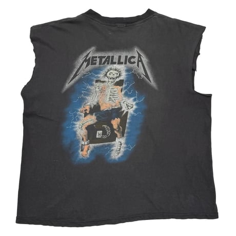 METALLICA 1989 RIDE THE LIGHTNING SLEEVELESS FITS XL 1247