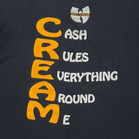 WU-TANG CLAN CREAM BLACK FITS XL A029