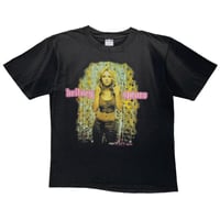 BRITNEY SPEARS OOPS! DID IT AGAIN TOUR 2000 BLACK ALL SPORT LARGE 2283