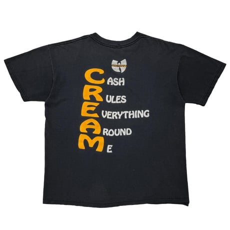 WU-TANG CLAN CREAM BLACK FITS XL A029