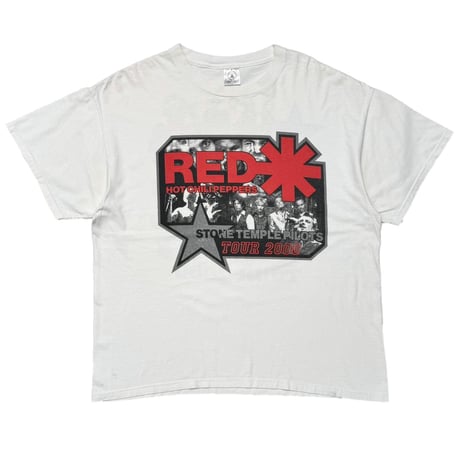 RED HOT CHILI PEPPERS STONE TEMPLE PILOTS TOUR 2000 WHITE DELTA XL 0846