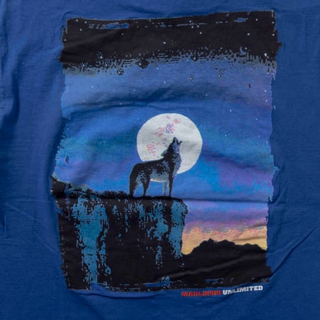 Marlboro COYOTE POCKET TEE BLUE FITS XL 9953