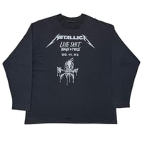 METALLICA LIVE SHIT BINGE&PURGE LS FITS XL 2423