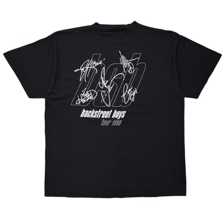 BACKSTREET BOYS BALENCIAGA SAMPLING BACK SIGNATURE TULTEX XL 9237