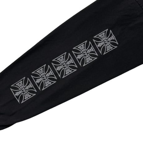 WEST COAST CHOPPERS BACK BIKE IRON CROSS LS FITS XXL 1857