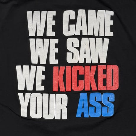 BON JOVI AMERICAN FLAG SKULLWE CAME WE SAW WE KICKED YOUR ASS SPRING FORD XL 8641