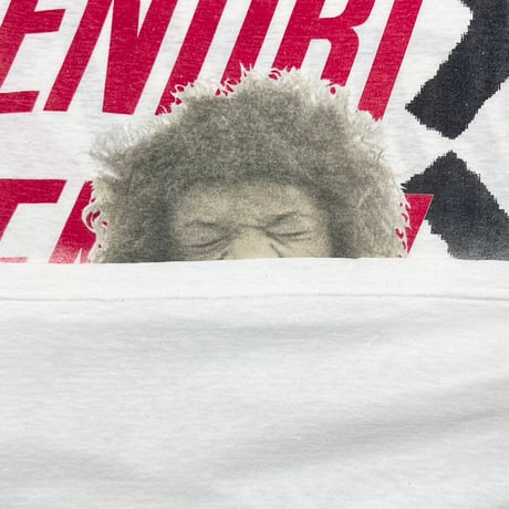 JIMI HENDRIX 1989 X PORTTRAIT SLEEVELESS WHITE XL 0648