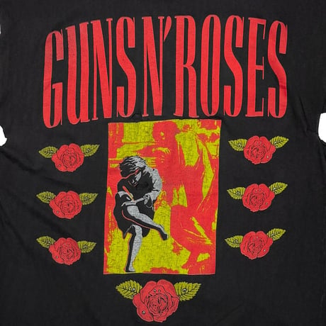 GUNS N’ ROSES SKULL HAT ROSE SLEEVELESS FITS XL 2111