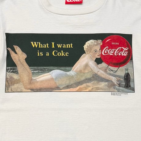 COCA COLA 1995 WHAT I WANT IS A COKE COMPANY PROMO LARGE 1080
