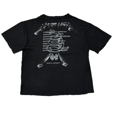 METALLICA 4FACE MONOCHROME EURO XL 0740