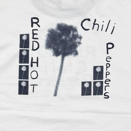 RED HOT CHILI PEPPERS 2002 BY THE WAY PALM TREE RINGER WHITE/NAVY GIANT LARGE 5060