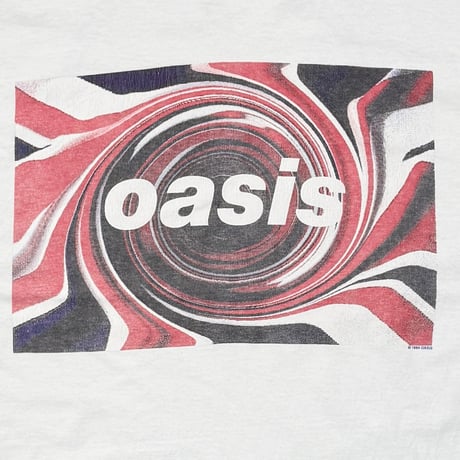 oasis UNION JACK BOX LOGO WHITE FRUIT OF THE LOOM XL 2392