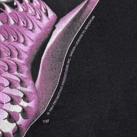 THE ROLLING STONES PURPLE SPIKE TONGUE 1994 VOODOO LOUNGE BROCKUM LARGE 0928