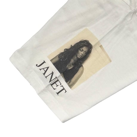 MICHAEL JACKSON PORTRAIT BACK 3T SLEEVE JANET WHITE MUDIUM 3650