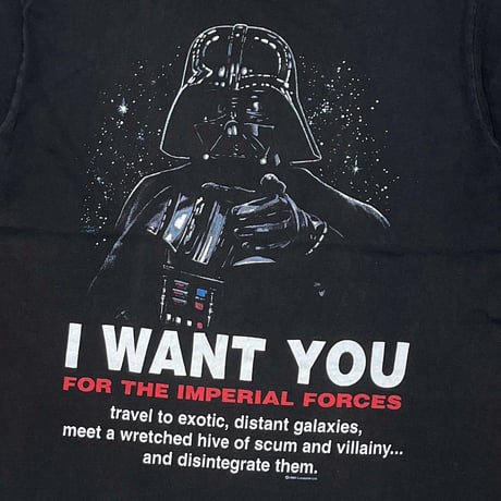STAR WARS DARTH VADER I WANT YOU CHANGES LARGE 8710
