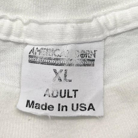 Marlboro MAN BACK PRINT POCKET TEE WHITE XL 9213