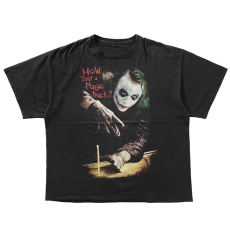 THE DARK KNIGHT JOKER HOW ABOUT A MAGIC TRICK? FITS XXL 0024