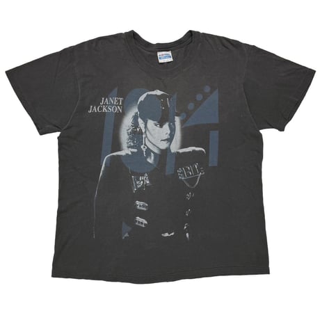 JANET JACKSON 1990 RHYTHM NATION TOUR HANES XL 0519