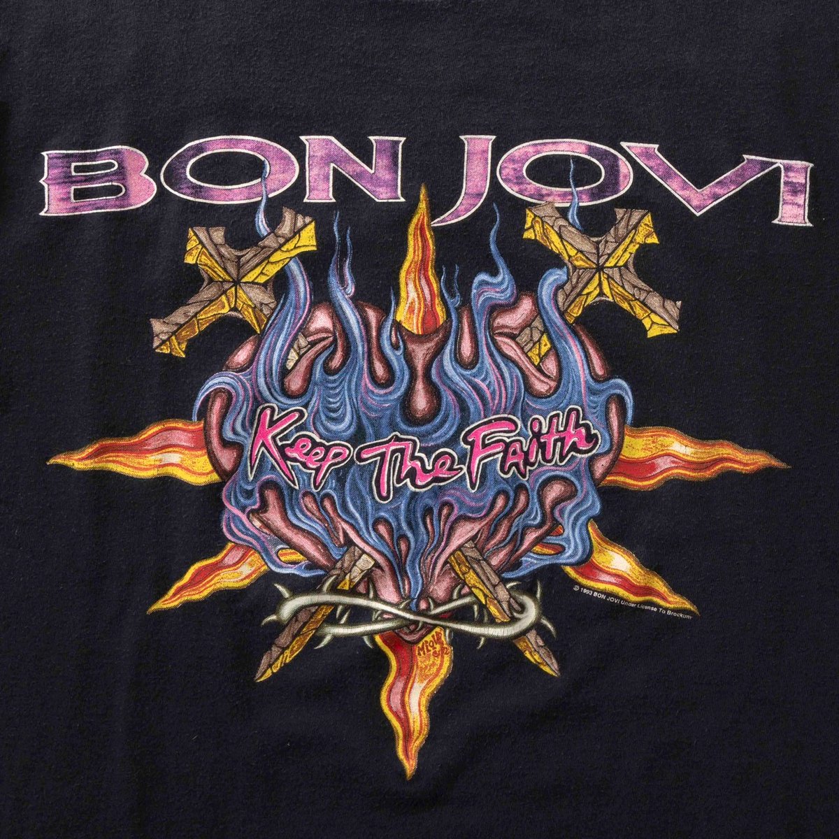 BON JOVI KEEP THE FAITH WORLD TOUR 1993 BROCKUM
