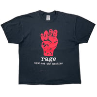 RAGE AGAINST THE MACHINE ANGRY FIST QUEENS OF THE STONE AGE JERZEES XL 3114