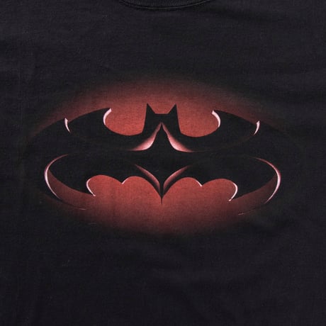 DC COMICS BATMAN & ROBIN FRONT BAT SIGNAL BLACK XL 0768