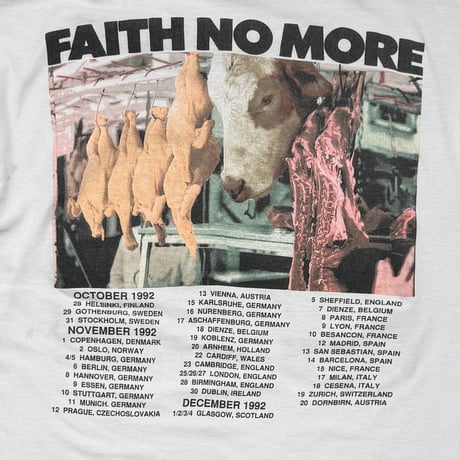 FAITH NO MORE MIDLIFE CRISIS WHITE EURO XL 1290