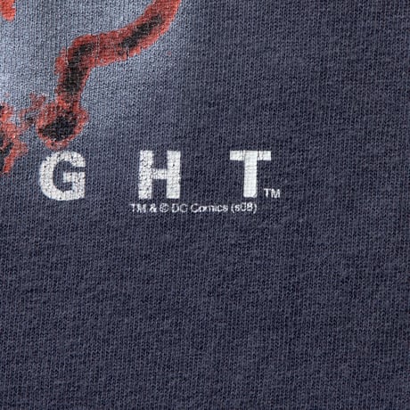 THE DARK KNIGHT JOKER WHY SO SERIOUS? NAVY FITS LARGE 1452