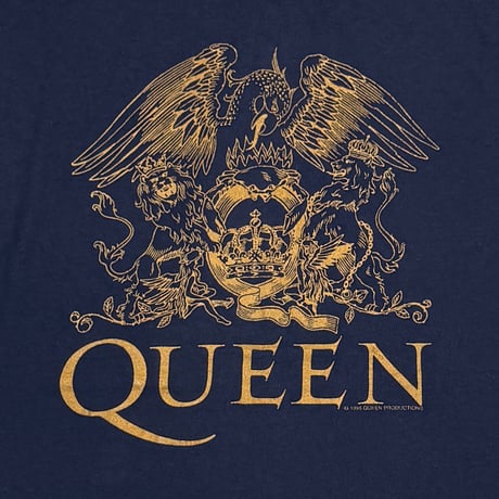 QUEEN 1995 EMBLEM NAVY SIERRA TEEZ XL 8185