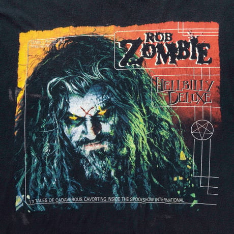 ROB ZOMBIE HELLBILLY DELUXE BACK SATAN-O-PHONIC XL 7561
