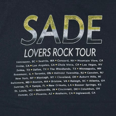 SADE LOVERS ROCK TOUR XL 7906