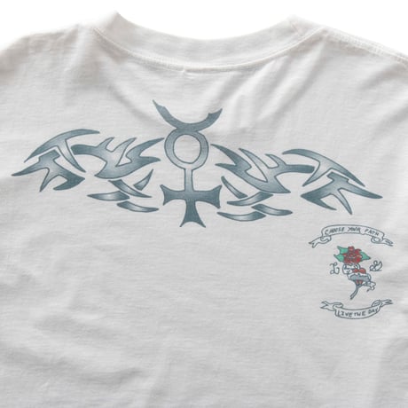 DENNIS RODMAN TATOO LS WHITE LARGE 6833