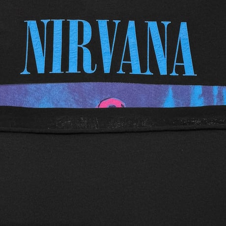 NIRVANA SLIVER BACKSTAGEPASS SLEEVELESS HANES XL 9443
