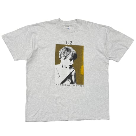 U2 BOY THE BEST OF 1980-1990 ASH GREY SCREEN STARS XL 0666