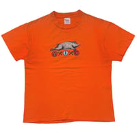ALICE IN CHAINS THE OTHER WHITE MEAT ORANGE HANES LARGE 2830