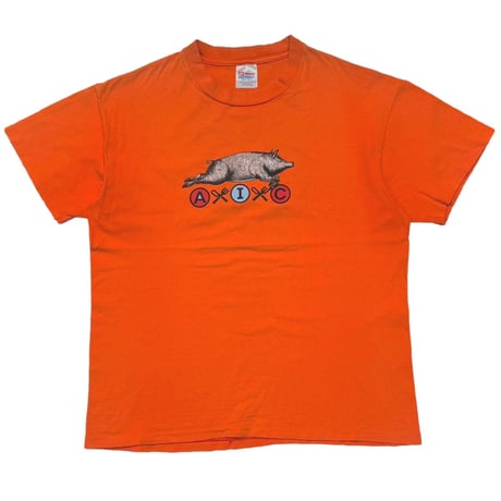 ALICE IN CHAINS THE OTHER WHITE MEAT ORANGE HANES LARGE 2830