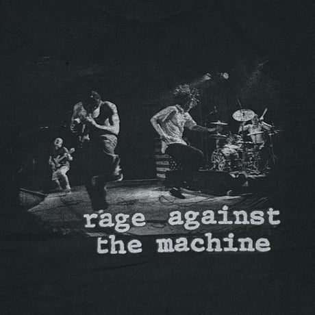 RAGE AGAINST THE MACHINE FRONT R LOGO BACK MEMBER PORTRAIT GIANT FITS LARGE 7558