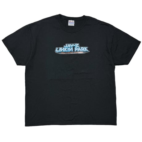 LINKIN PARK JAY-Z COLLISION COURSE BLACK HANES XL 0745