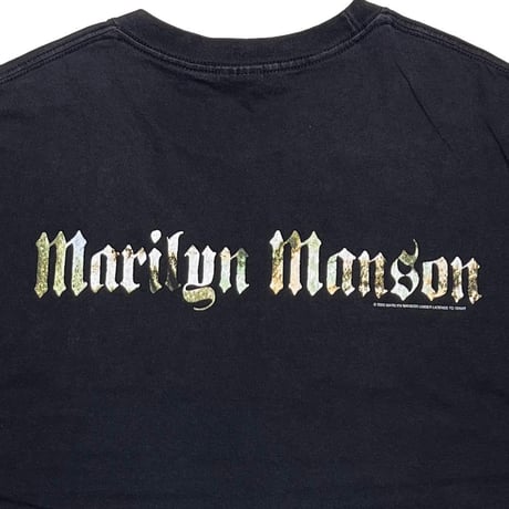 MARILYN MANSON HOLY WOOD TEXT LOGO ALSTYLE LARGE 1847