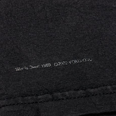 JOHN LENNON & YOKO WAR IS OVER IF YOU WANT IT GILDAN LARGE 4164