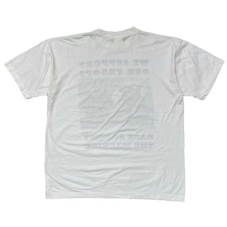 RAGE AGAINST THE MACHINE WE SUPPORT OUR TROOPS WHITE ARTIMONDE XL 1164
