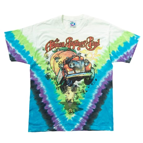 THE ALLMAN BROTHERS BAND TIE DYE LIQUID BLUE LARGE 1368