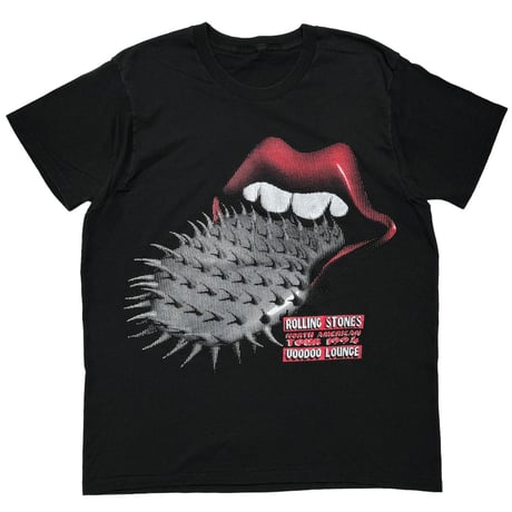 THE ROLLING STONES BIG SPIKE TONGUE VOODOO LOUNGE NORTH AMERICAN TOUR FITS XL 0646