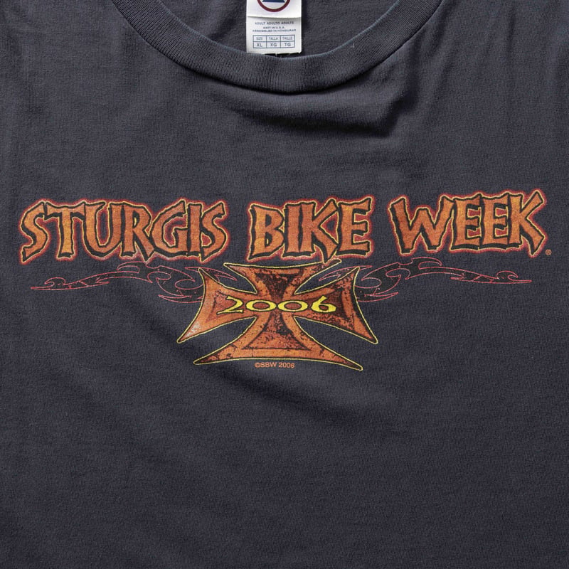 STURGIS BIKE WEEK 2006 RED FLAME LS DELTA XL 9320 | greatLAnd OSAKA