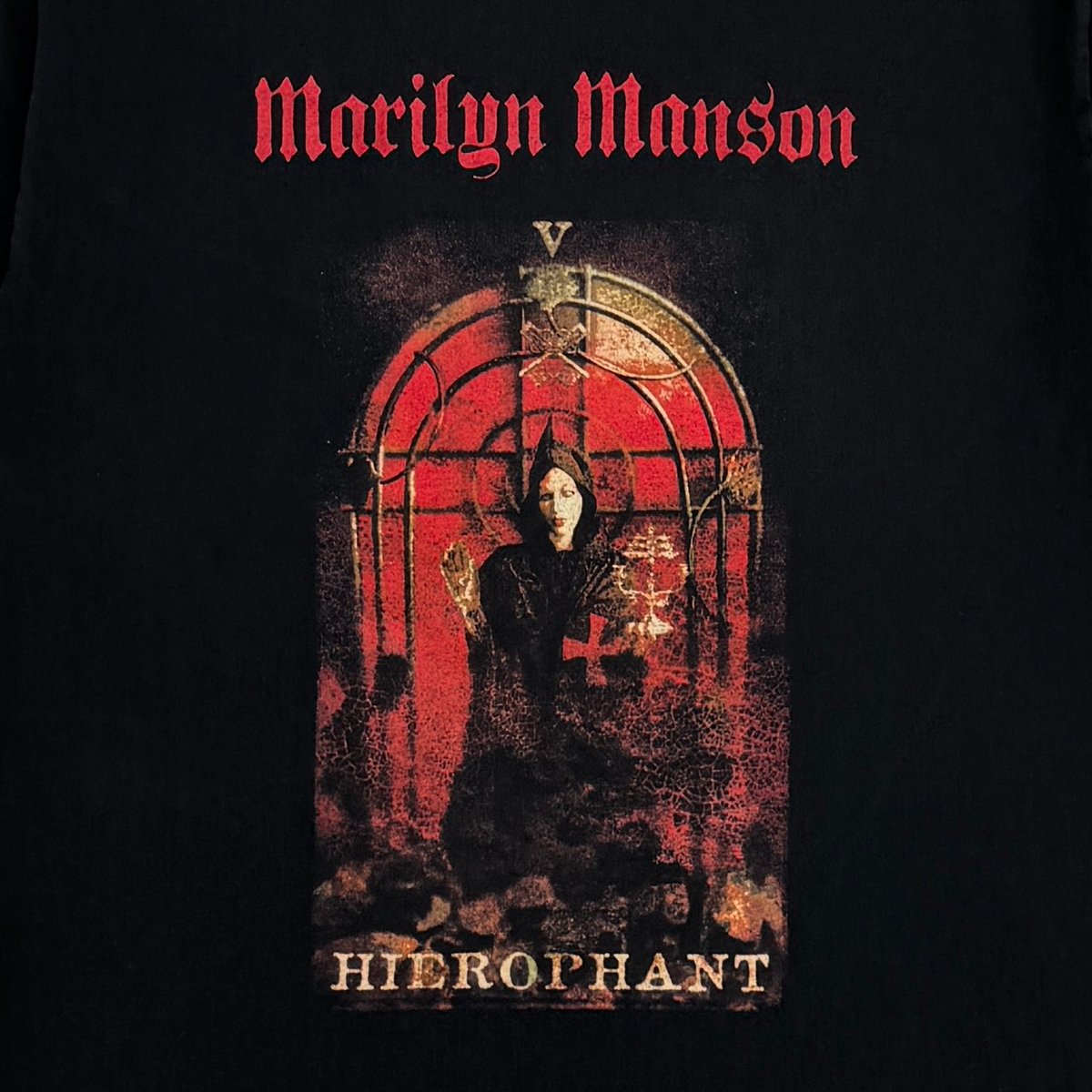 MARILYN MANSON HIEROPHANT TAROT CARD ALSTYLE LA