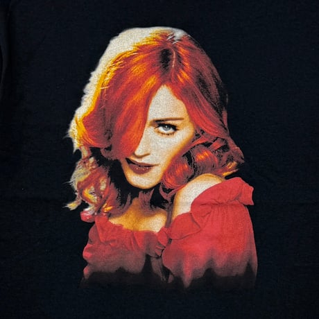 MADONNA CONFESSIONS TOUR RED DRESS GILDAN LARGE BLACK 1058