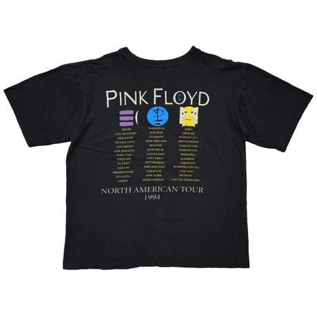 PINK FLOYD NORTH AMERICAN TOUR 1994 BLACK FITS XL 8207