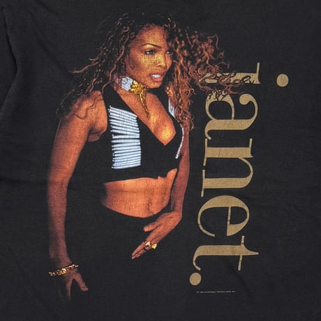 JANET JACKSON 1993-94 WORLD TOUR BLACK LARGE 0534