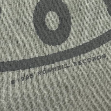 FOO FIGHTERS 1995 ROSWELL RECORDS SAGE GREEN HANES XL 9992